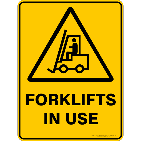 Forklift Signs
