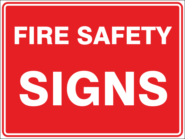 Fire Safety Signs Category Image