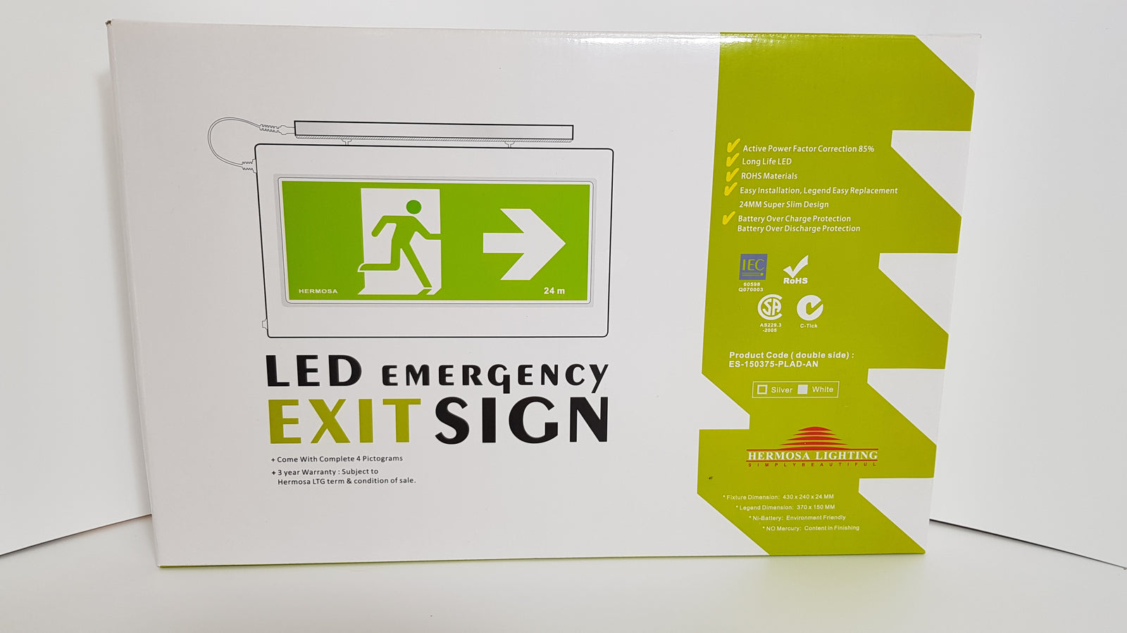 LED Emergency Exit Sign