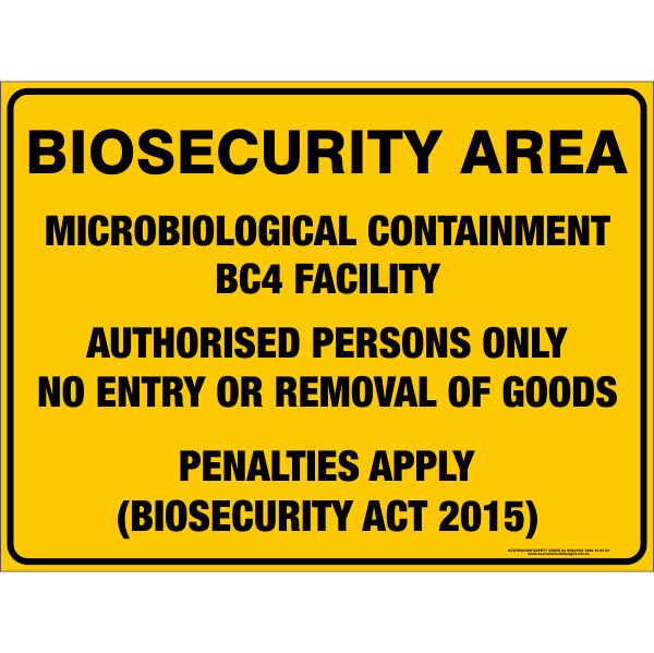 BIOSECURITY AREA - MICROBIOLOGICAL CONTAINMENT BC4 FACILITY