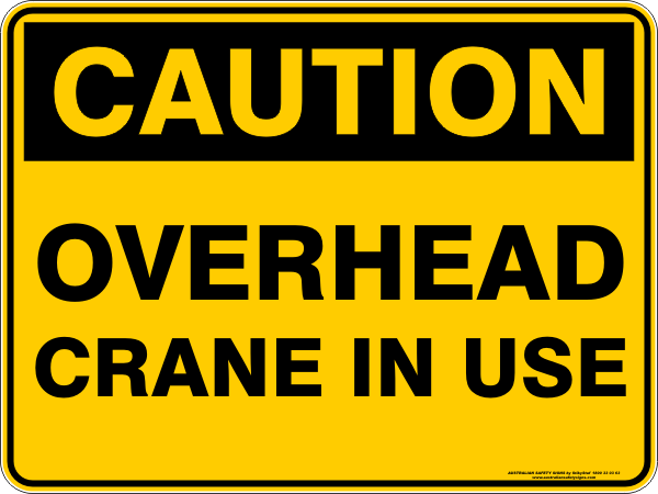 OVERHEAD CRANE IN USE