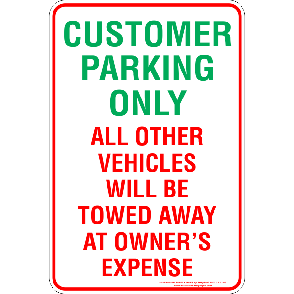 Parking & No Parking Signs