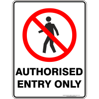 Prohibition Signs