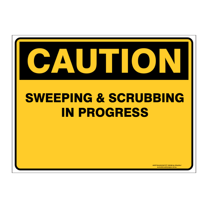 Custom Text Caution Sign
