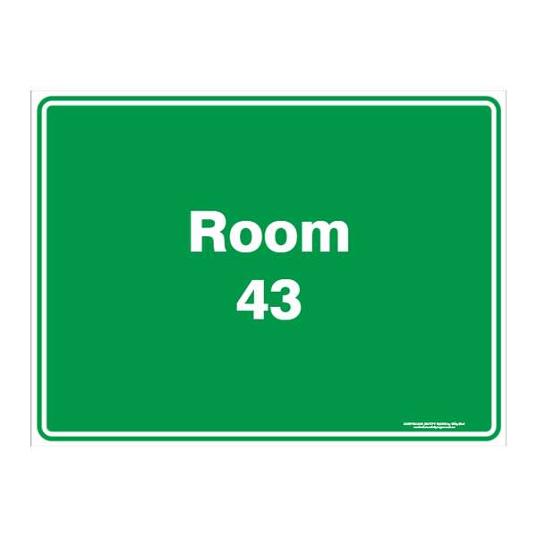 Custom Text Emergency Sign - Australian Safety Signs