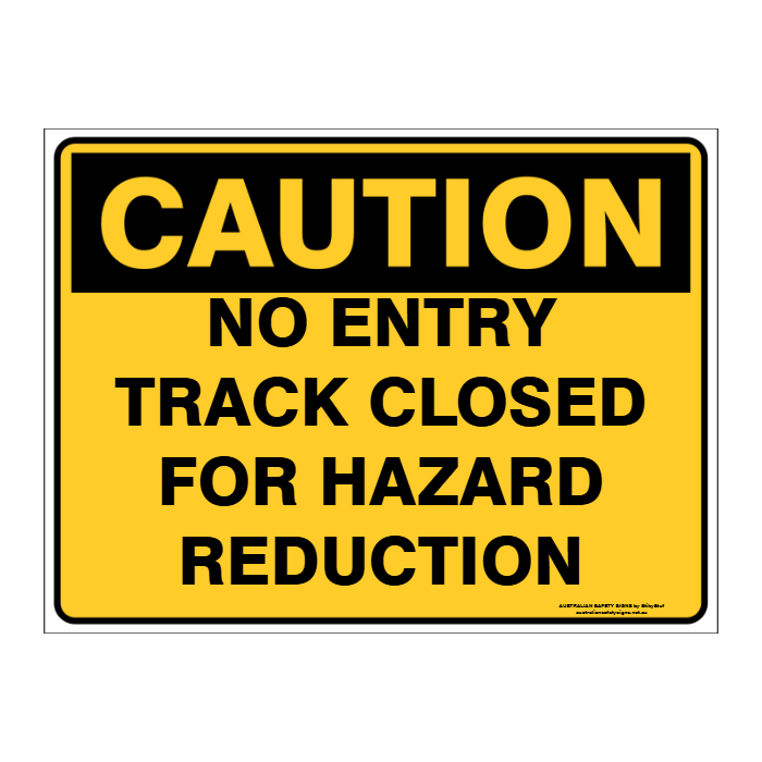 Custom Text Caution Sign