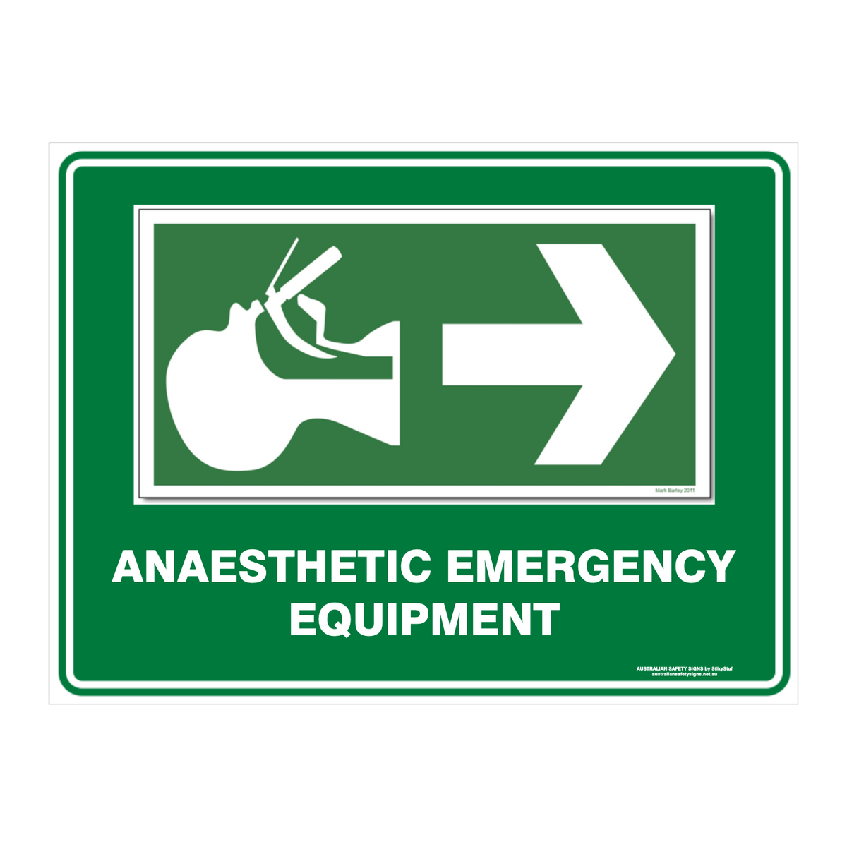 Custom Text Emergency Sign
