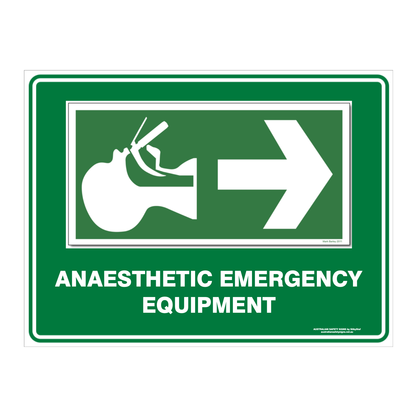 Custom Text Emergency Sign