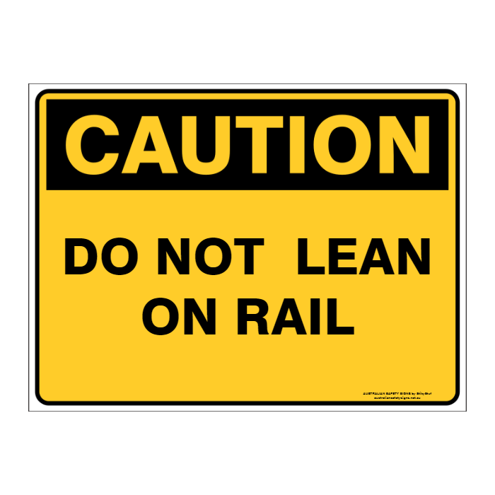 Custom Text Caution Sign