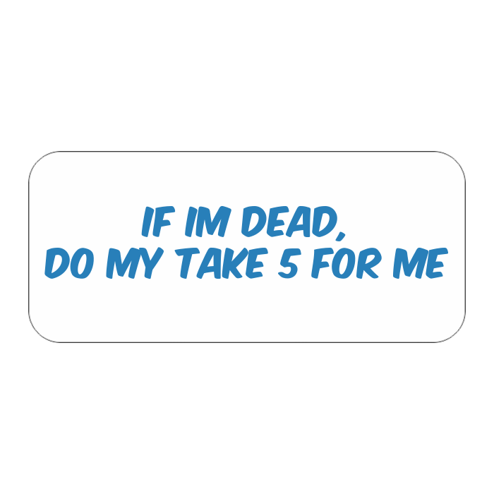 CUSTOM HARD HAT STICKER