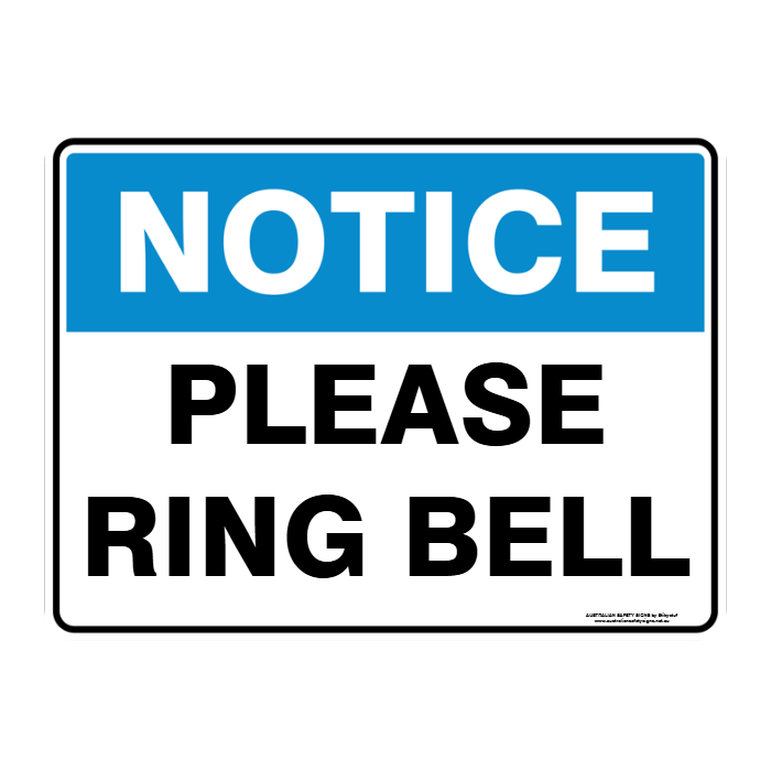 NOTICE CUSTOM TEXT SIGN