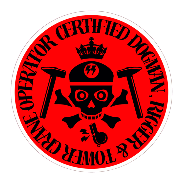 CUSTOM HARD HAT STICKER