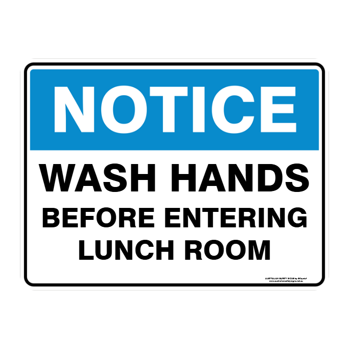NOTICE CUSTOM TEXT SIGN