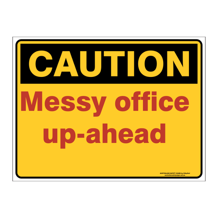 Custom Text Caution Sign