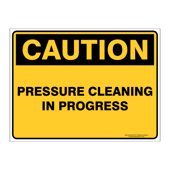 Custom Text Caution Sign