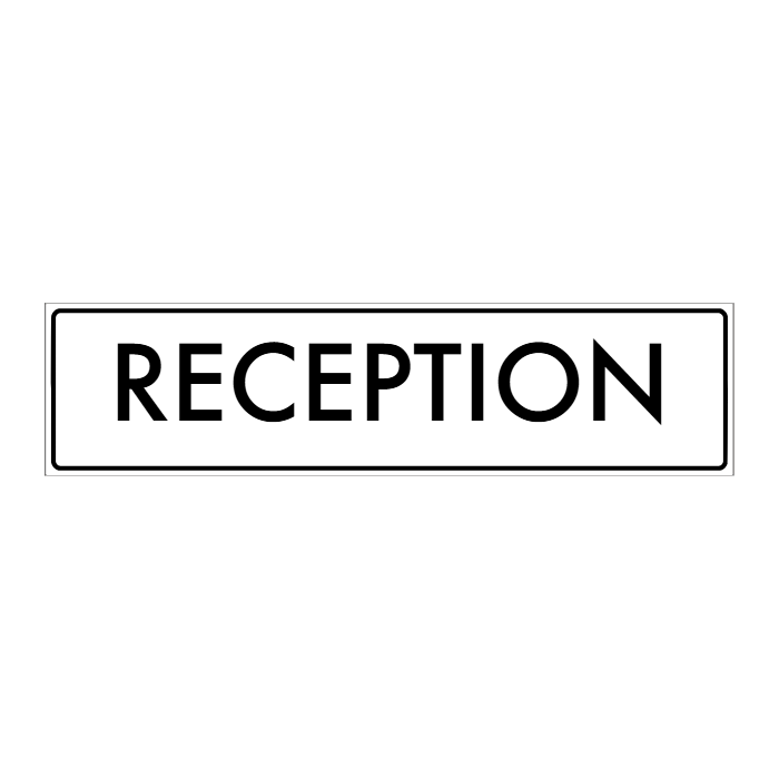 600 x 150mm Custom general sign
