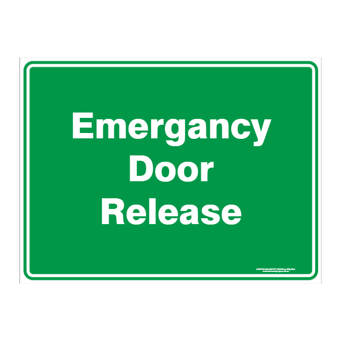 Custom Text Emergency Sign