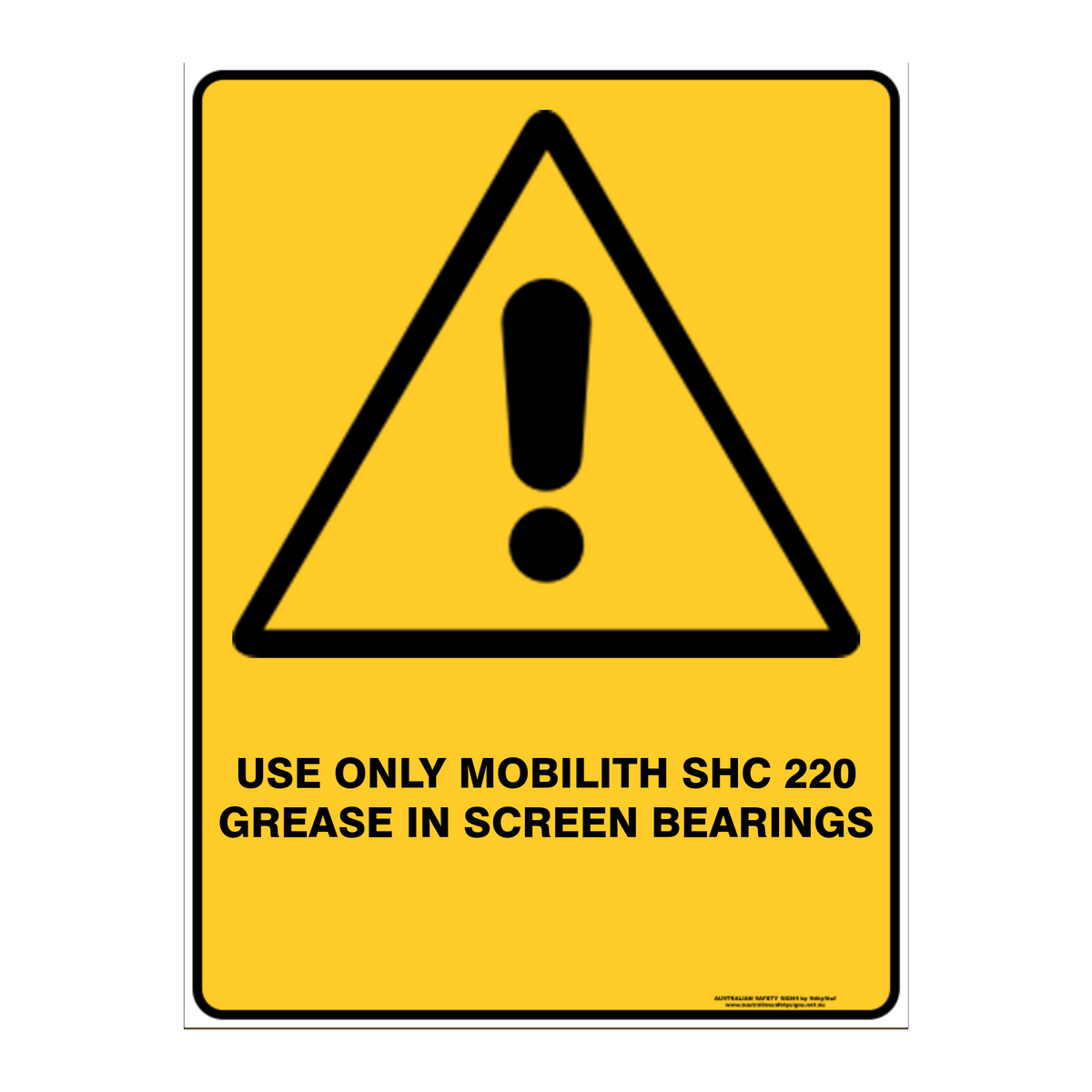 Warning Custom Text Sign
