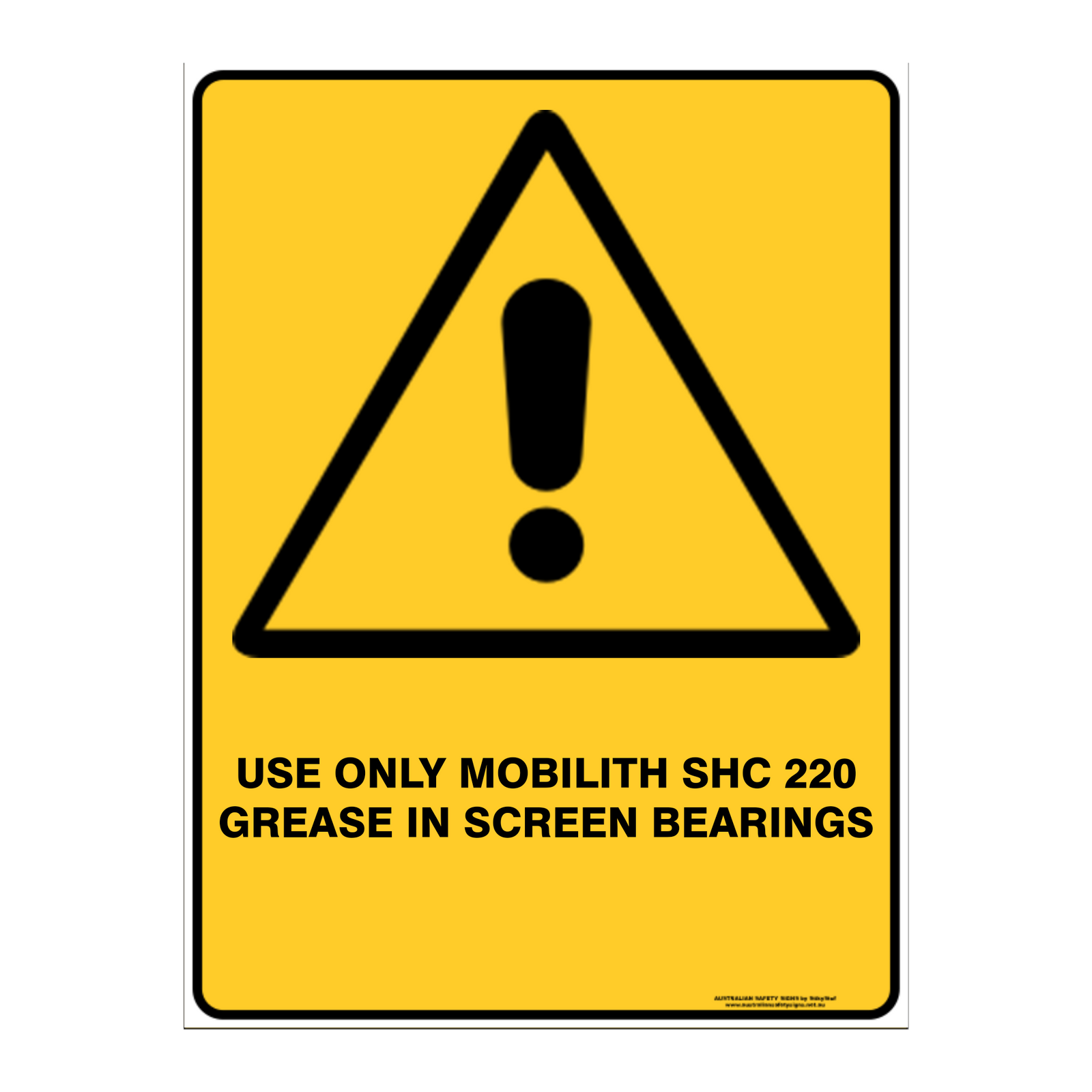 Warning Custom Text Sign