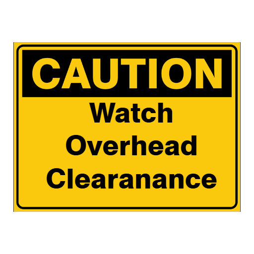 Custom Text Caution Sign