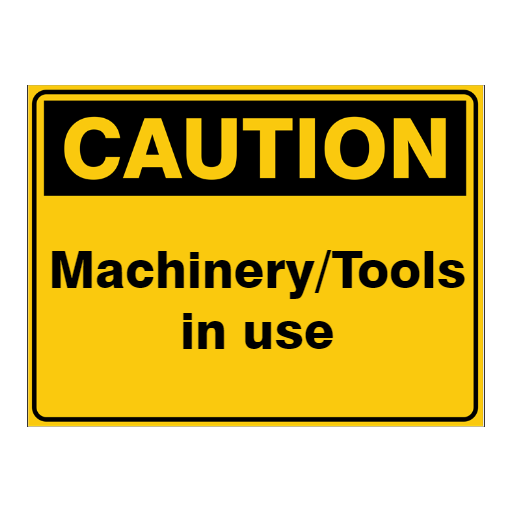 Custom Text Caution Sign