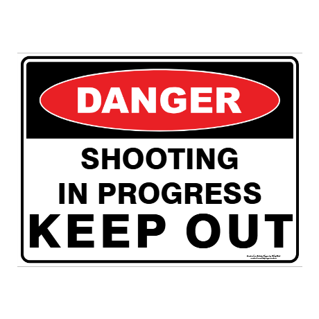 Danger Custom Text Sign
