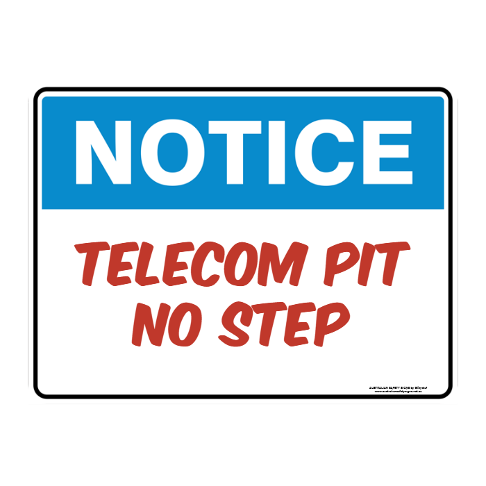 NOTICE CUSTOM TEXT SIGN