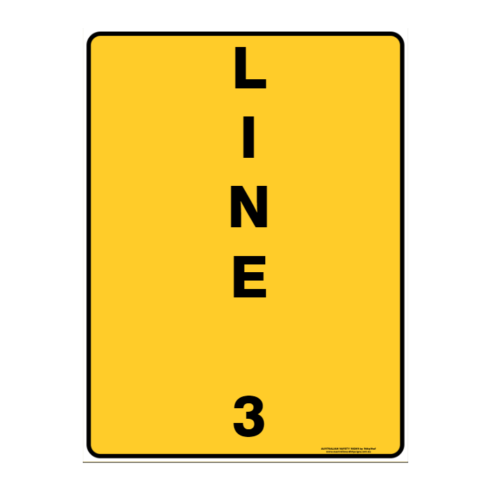 Warning Custom Text Sign