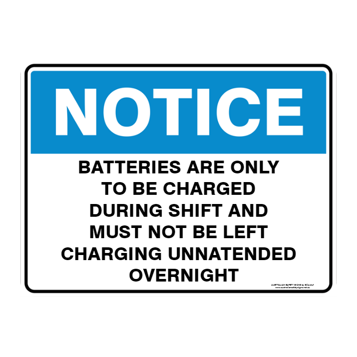 NOTICE CUSTOM TEXT SIGN