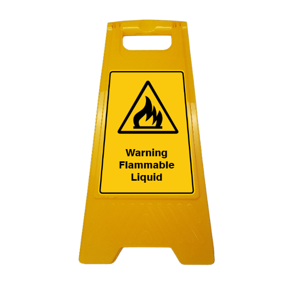 New CUSTOM Your Text Here A-Frame Floor Stand