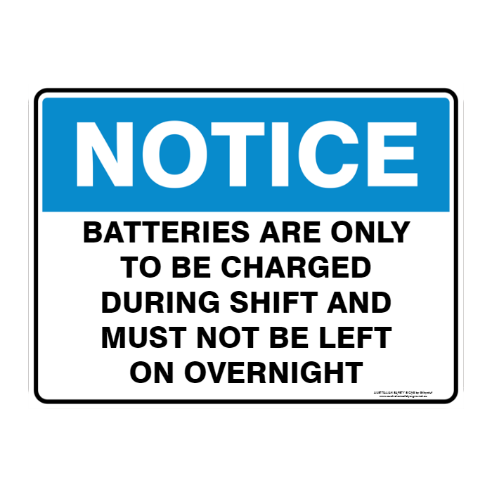NOTICE CUSTOM TEXT SIGN
