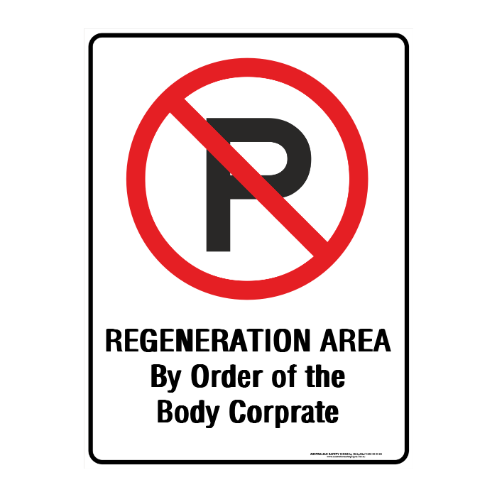 Custom Prohibition Sign