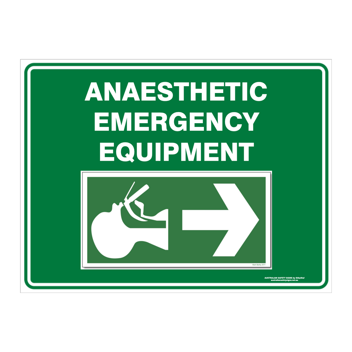 Custom Text Emergency Sign