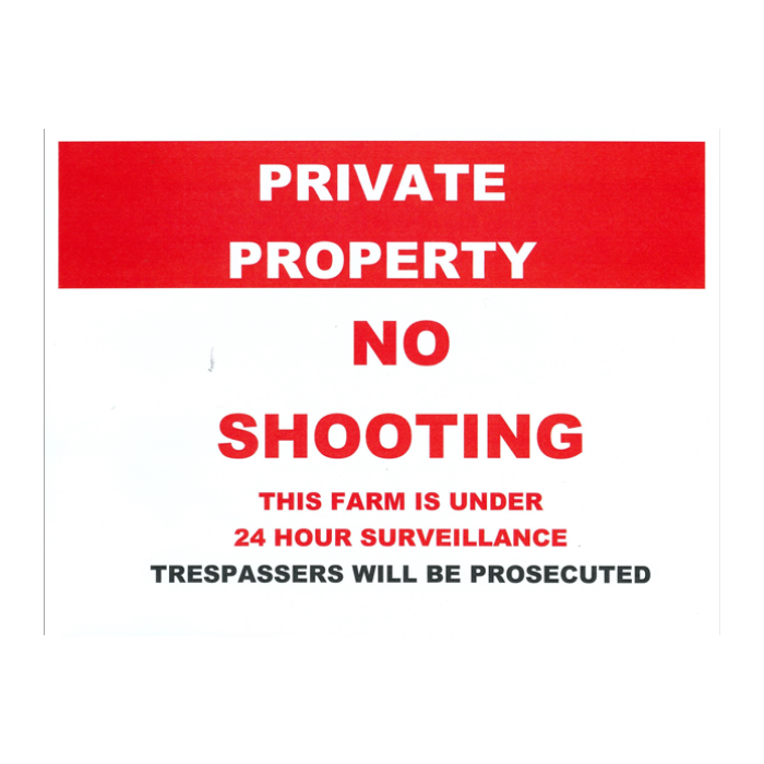 Custom general sign