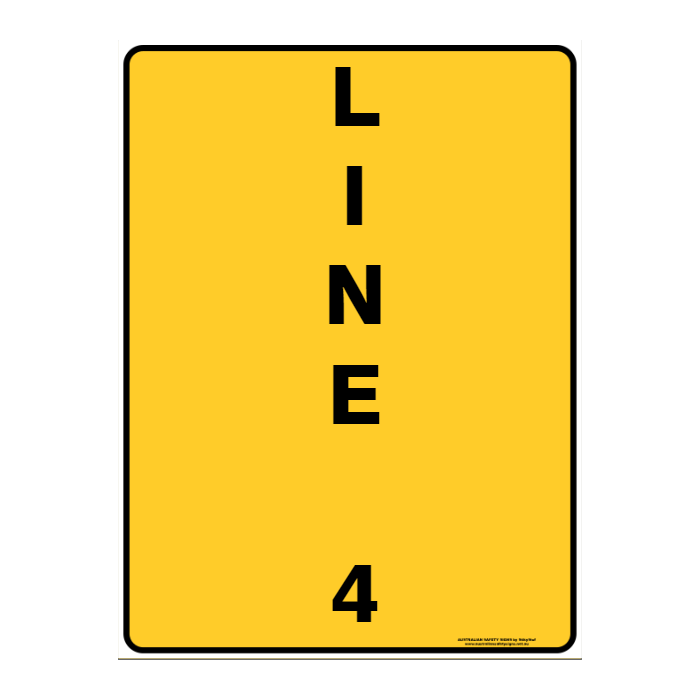 Warning Custom Text Sign