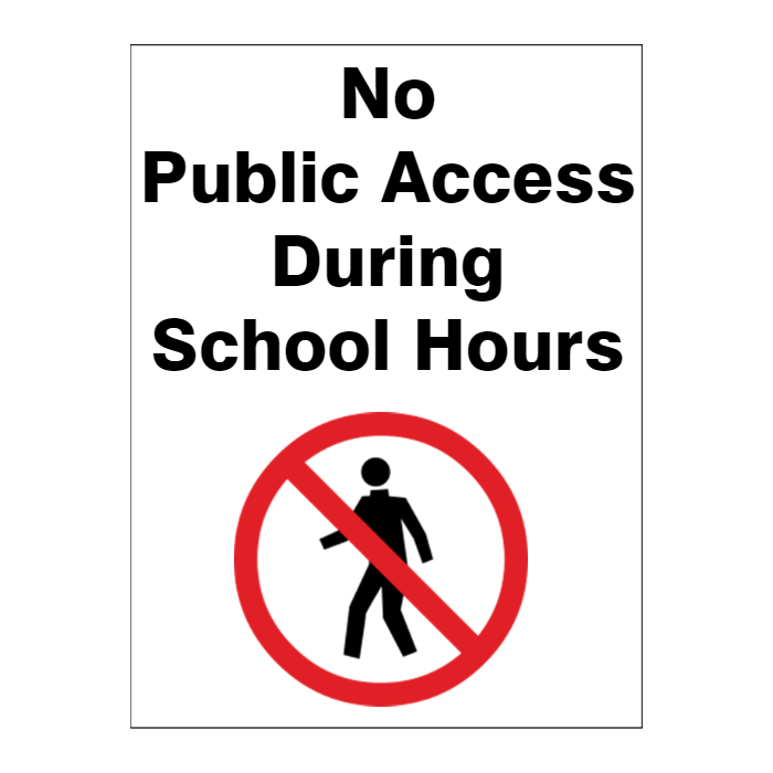 Custom Text Sign Portrait