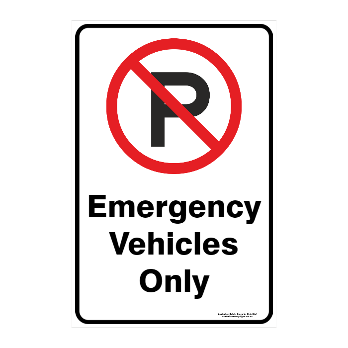 CUSTOM PARKING SIGN