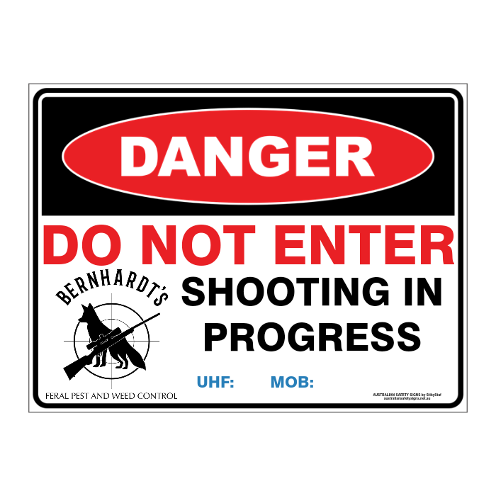 Custom general sign