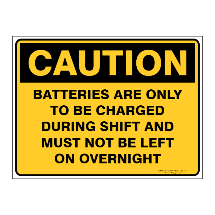 Custom Text Caution Sign