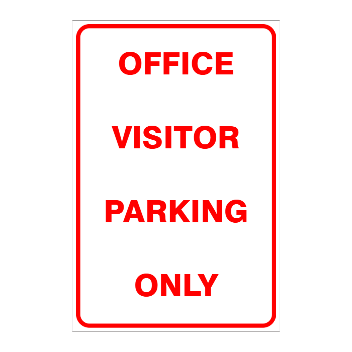 CUSTOM PARKING SIGN