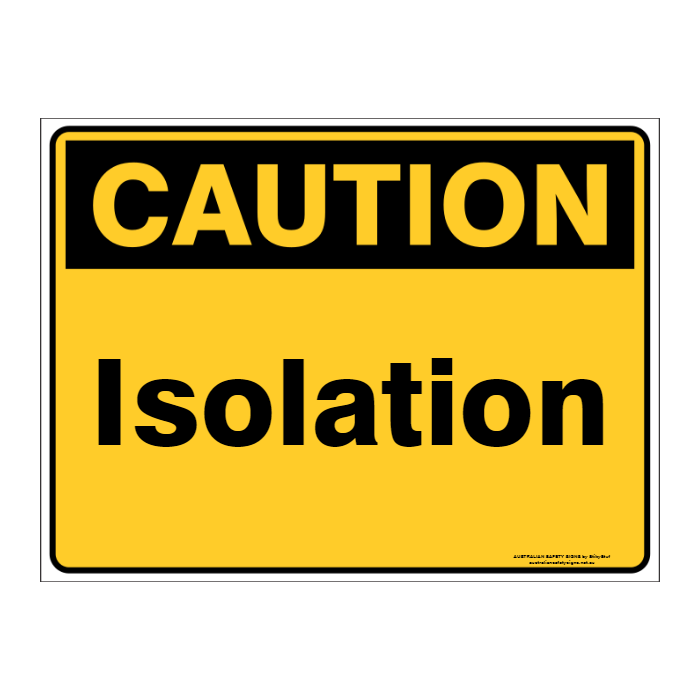 Custom Text Caution Sign