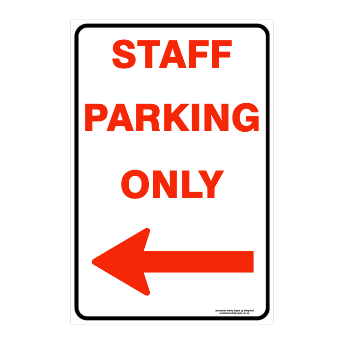 CUSTOM PARKING SIGN
