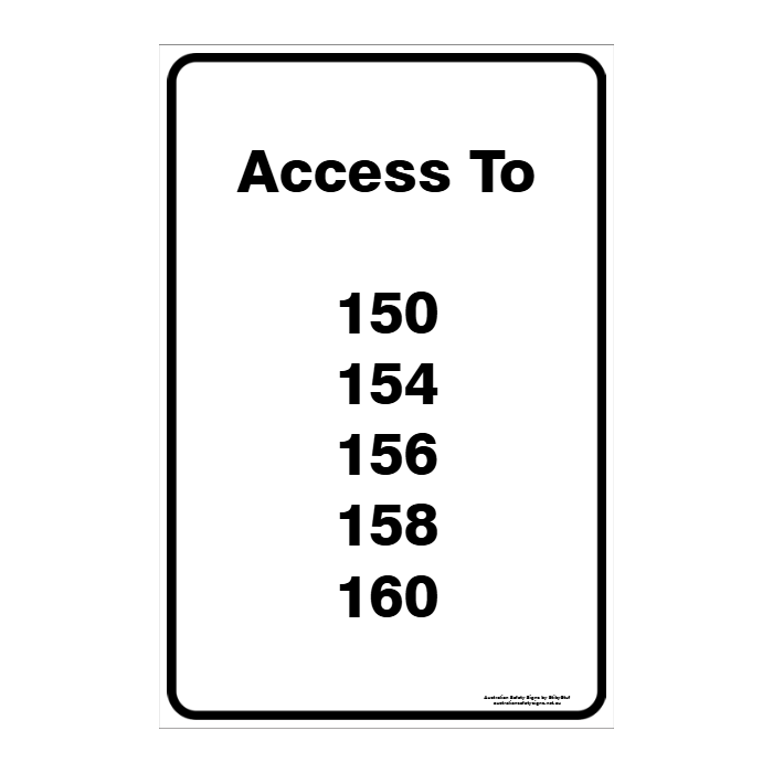 CUSTOM PARKING SIGN