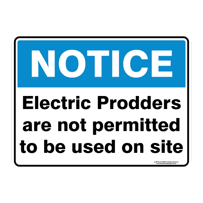 NOTICE CUSTOM TEXT SIGN