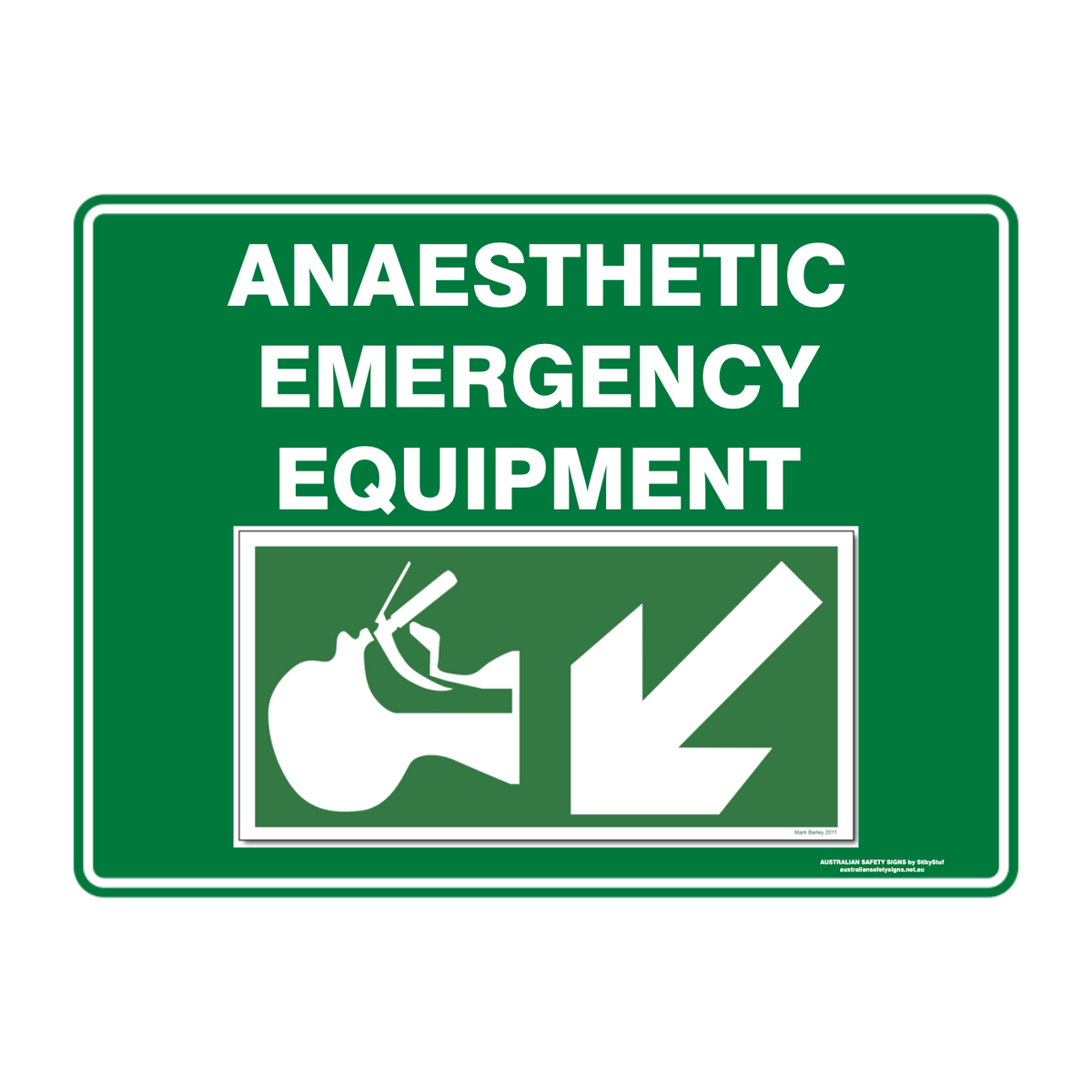 Custom Text Emergency Sign