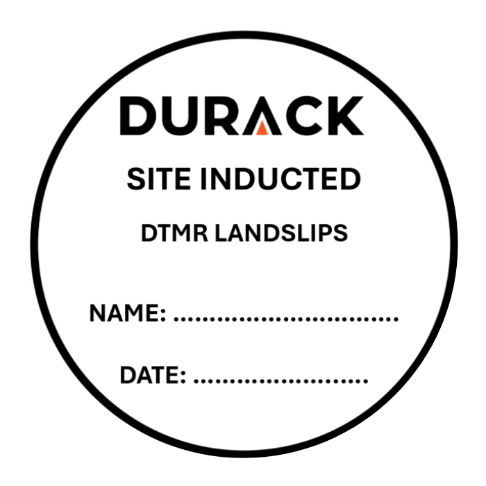 CUSTOM HARD HAT STICKER