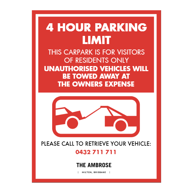 Custom Text Sign Portrait