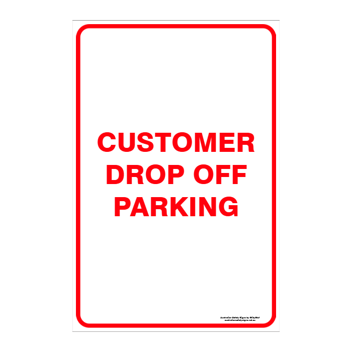 CUSTOM PARKING SIGN