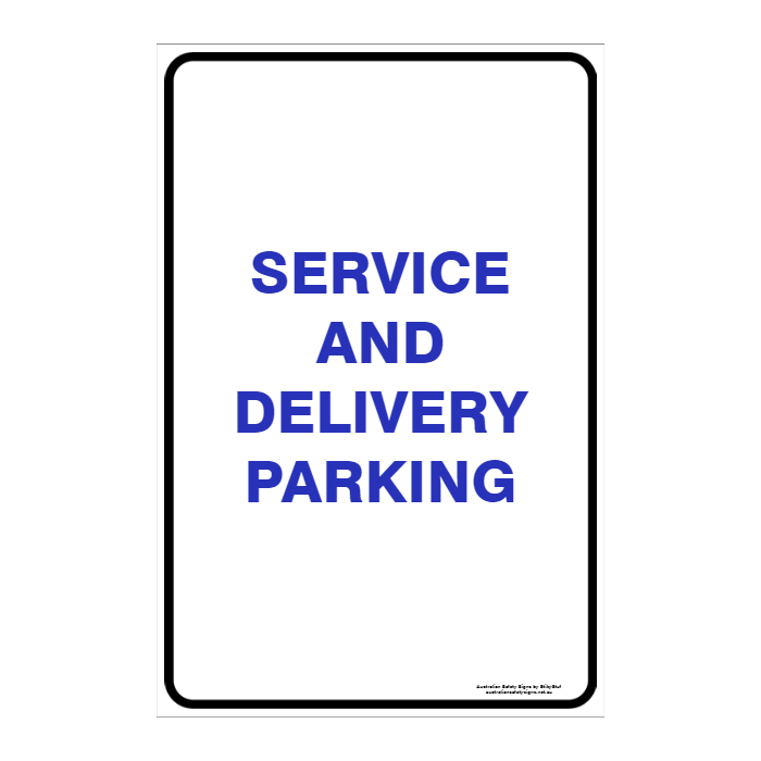 CUSTOM PARKING SIGN