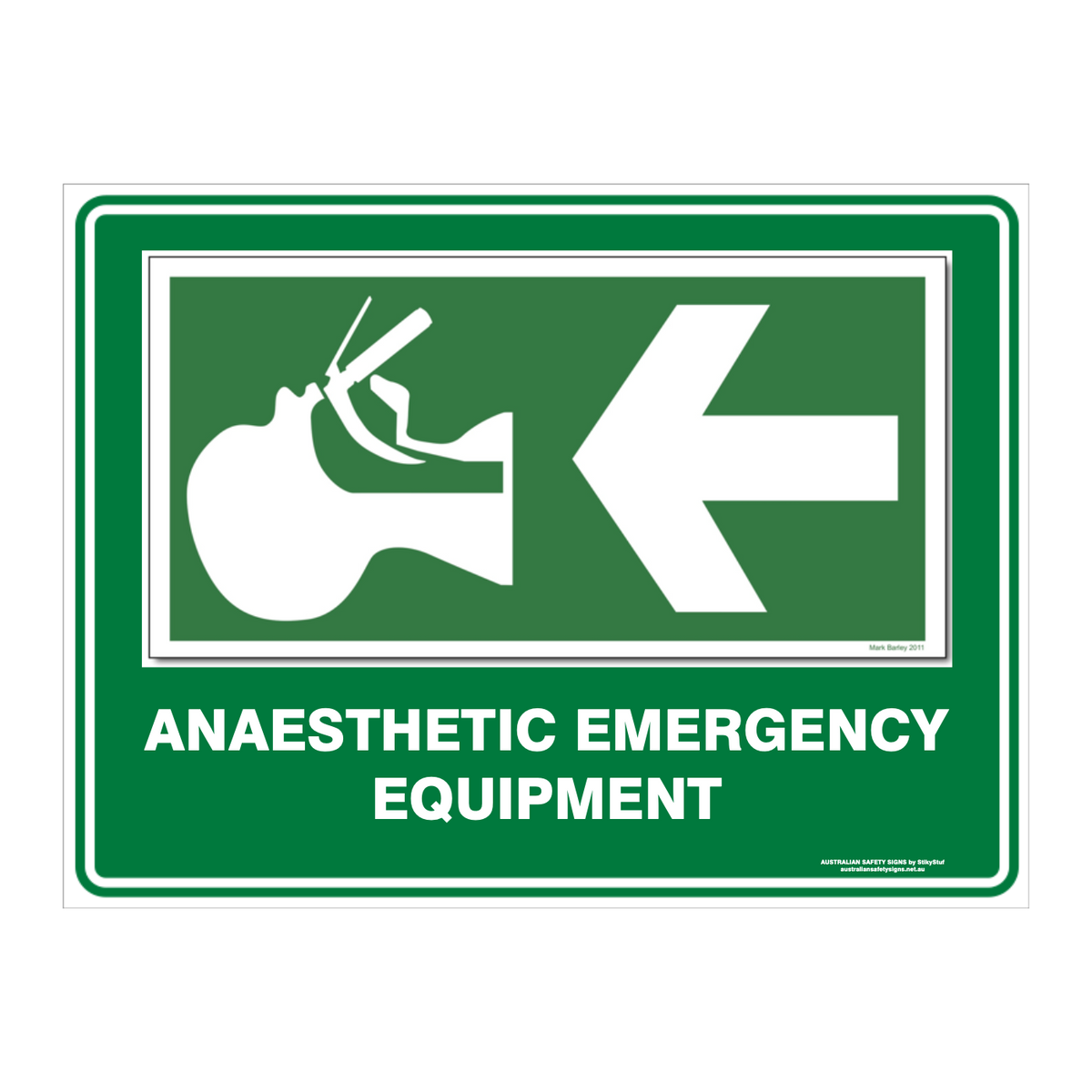 Custom Text Emergency Sign